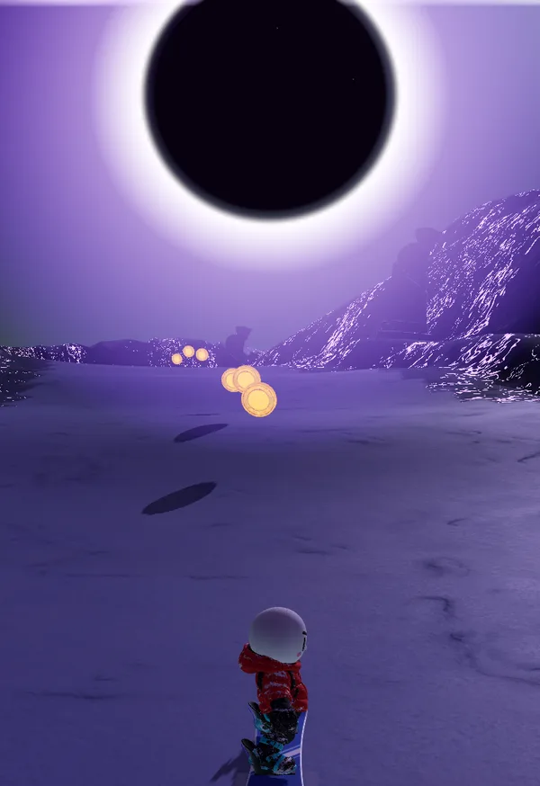 In-game screenshot of the Eclipse biome